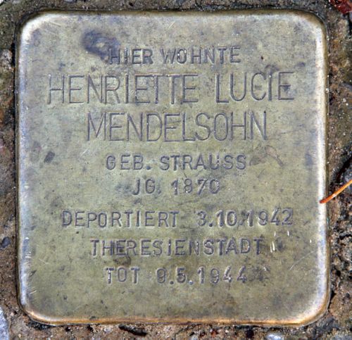 Stumbling Stones Fregestraße 59 #2