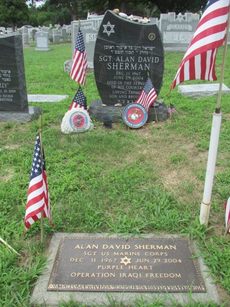 Amerikaans Oorlogsgraf Chesed Shel Ames Hebrew Cemetery #1