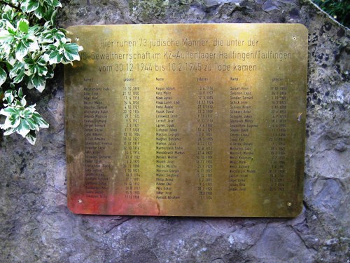 Mass Grave Victims Camp Hailfingen/Tailfingen #2