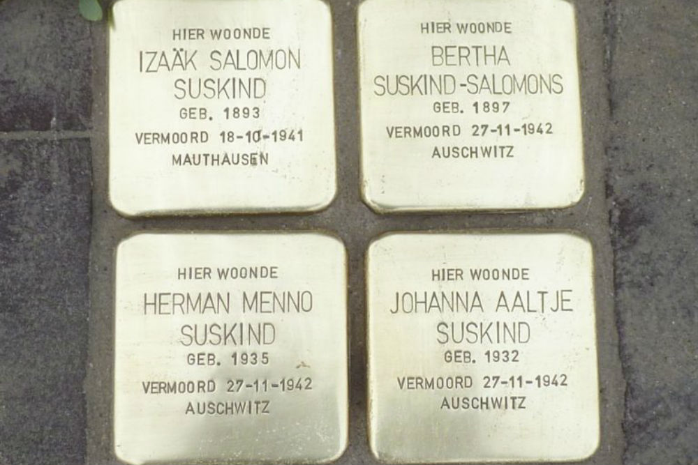 Stolpersteine Nordhornsestraat 14