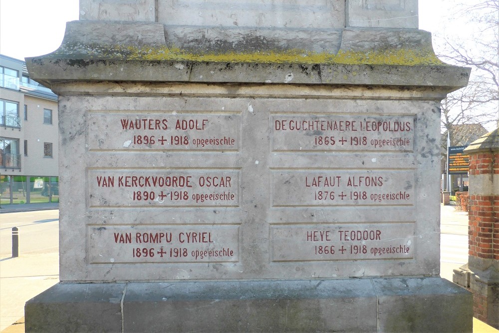 War Memorial Zaffelare #3