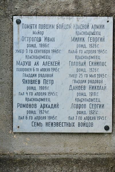 Russian Mass Grave Hinterbrühl #2