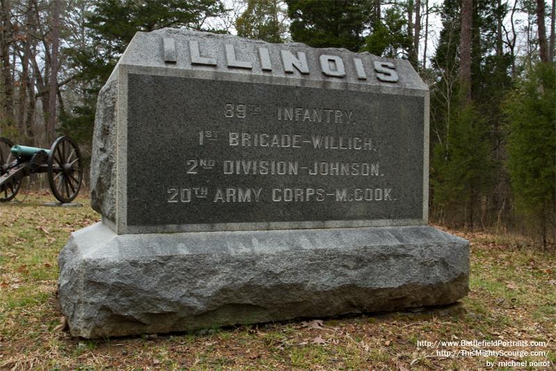 89th Illinois Infantry Monument #1