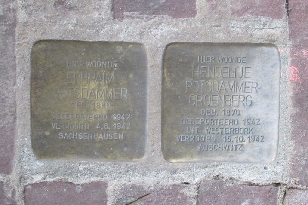 Stolpersteine Rolderstraat 29