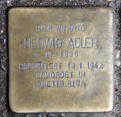 Stolpersteine Martin-Luther-Strae 111 #2