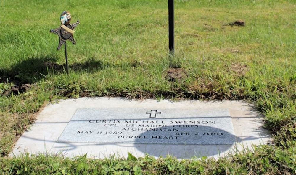 American War Grave Stone Church Cemetery #1