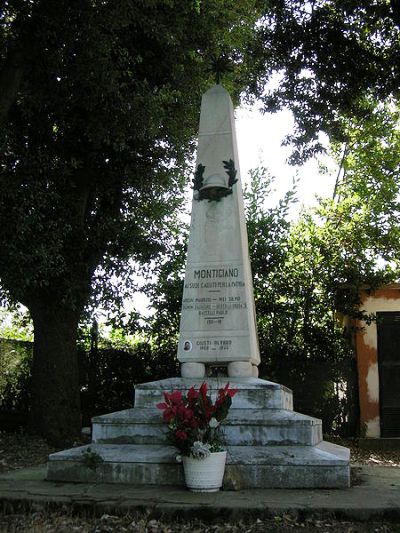 Oorlogsmonument Montigiano