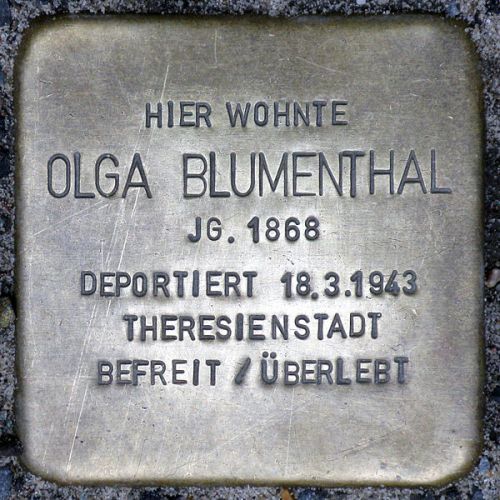 Stolpersteine Christburger Strae 41 #3