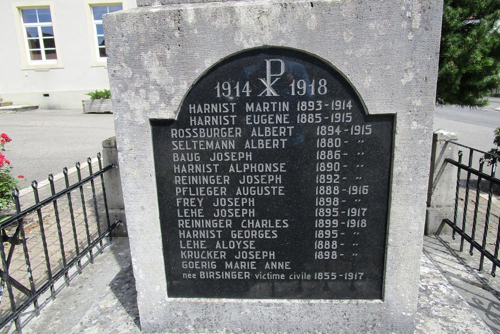 War Memorial Walheim #4