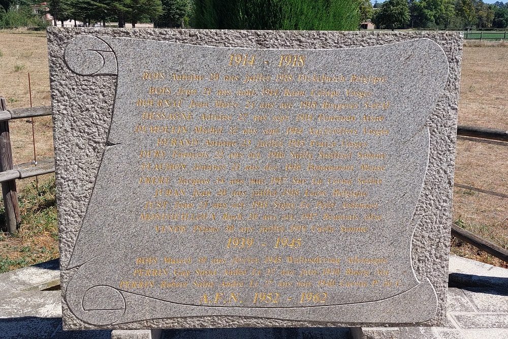 Oorlogsmonument Veauchette #3