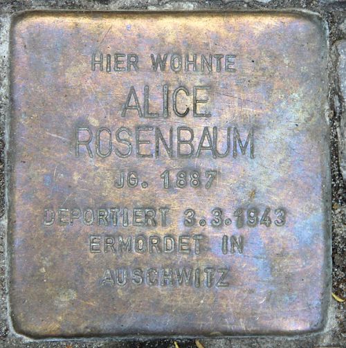 Stolpersteine Hektorstraße 18 #1