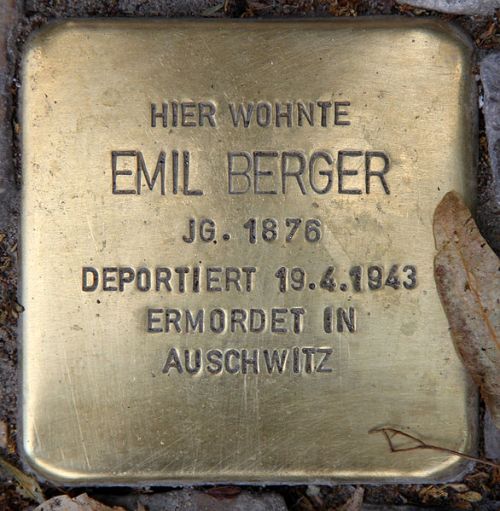 Stolpersteine Pariser Straße 47 #1