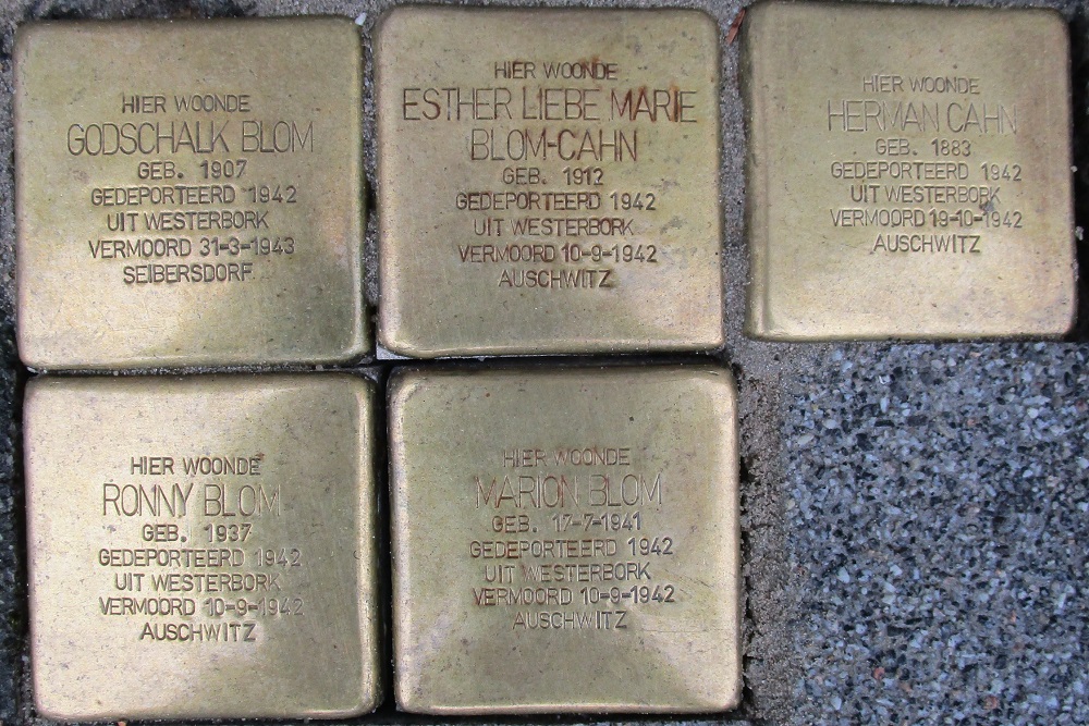 Stolpersteine Lisstraat 52A #2