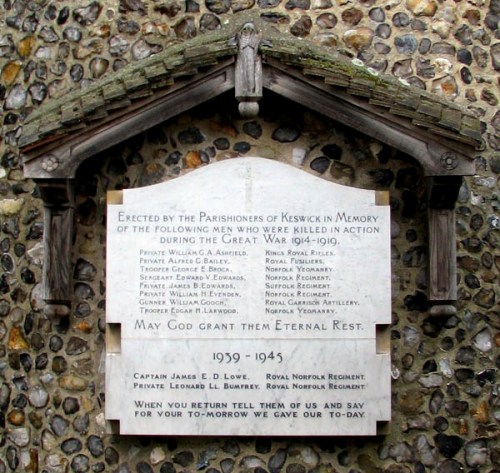 War Memorial Keswick #2