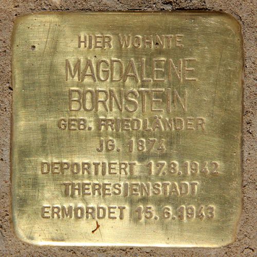 Stumbling Stones Trautenaustraße 9 #4