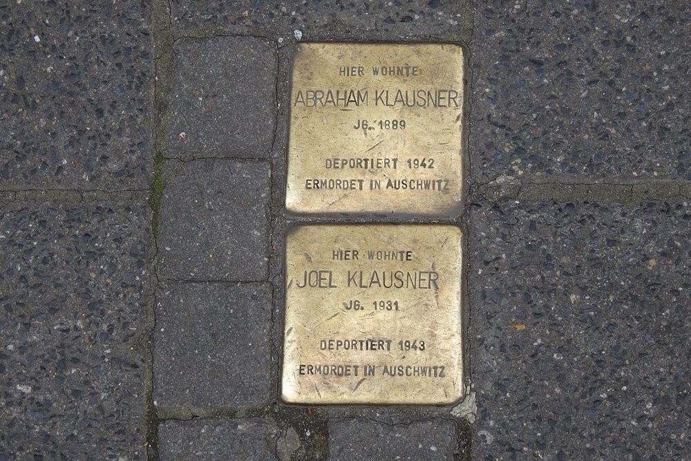 Stolpersteine Jdefelderstrae 41 #3