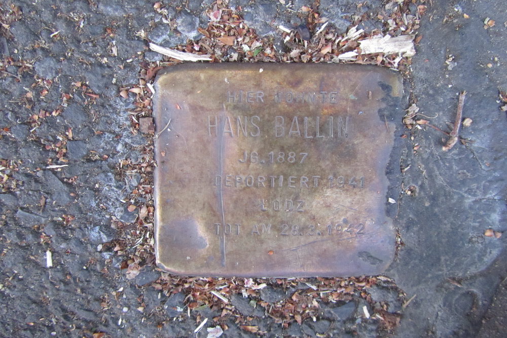 Stolperstein Bachemer Strae 235 #1