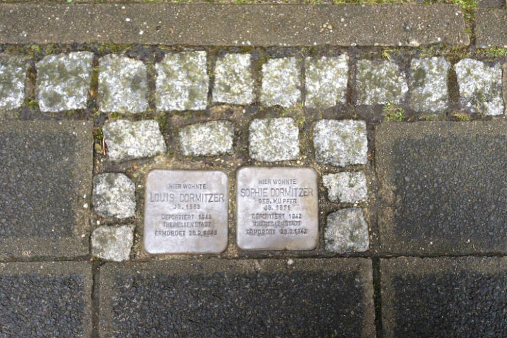 Stolpersteine Virchowstrae 9 #1