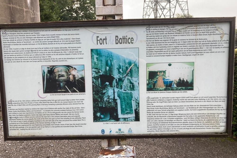 Monument Verdedigers Fort Battice #4
