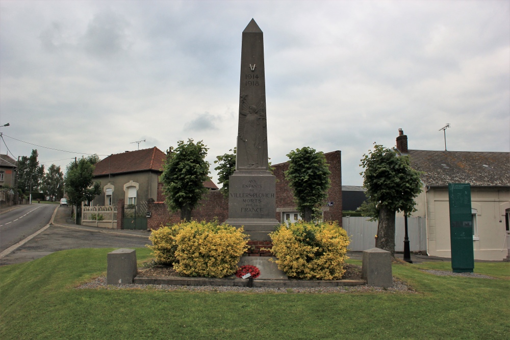War Memorial Villers-Plouich #1
