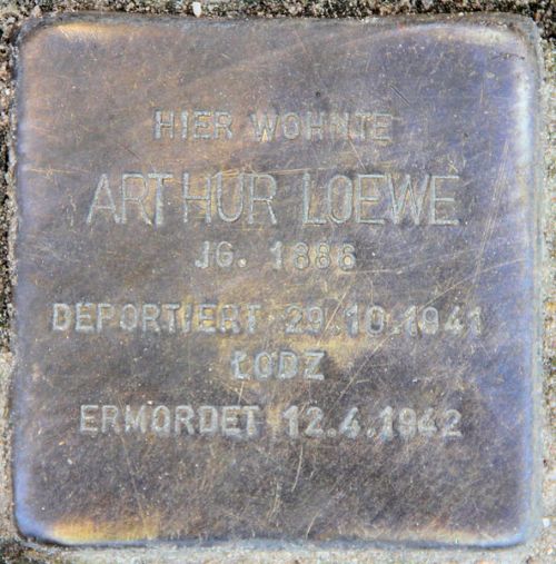 Stolpersteine Schillerstraße 14 #2