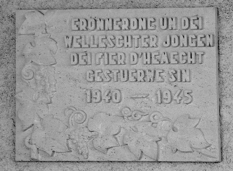 War Memorial Wellenstein #1