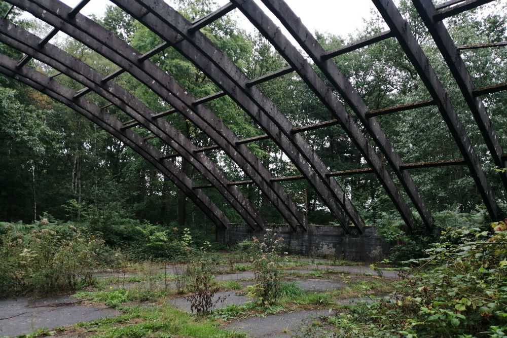 Rundbogen Hangar Fliegerhorst Venlo