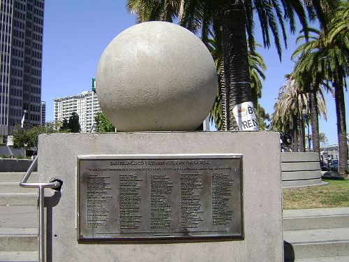 Monument Vietnam-Oorlog San Francisco #1