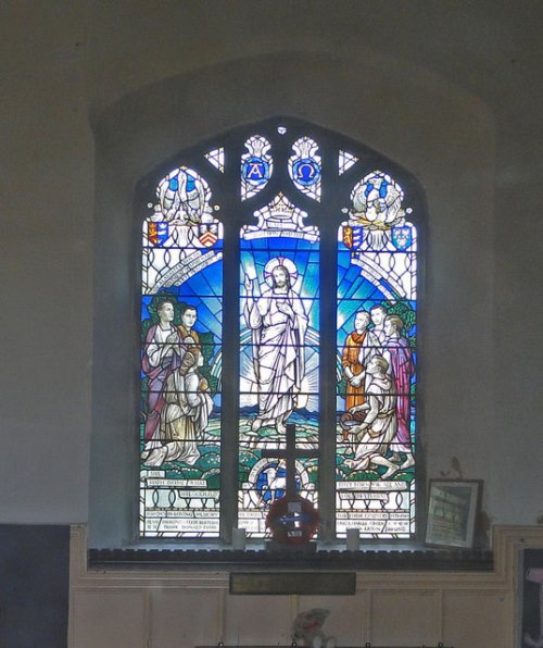 Memorial Window Trimley St. Mary Church #1