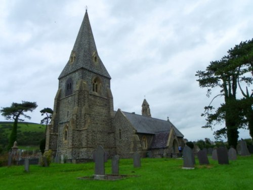 Oorlogsgraf van het Gemenebest St. Rhuystyd Churchyard