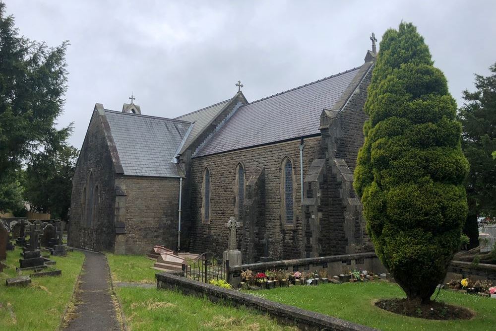 Oorlogsgraven van het Gemenebest St. David Churchyard Extension