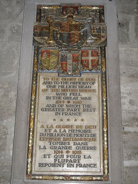 Monument Doden Britse Rijk Reims