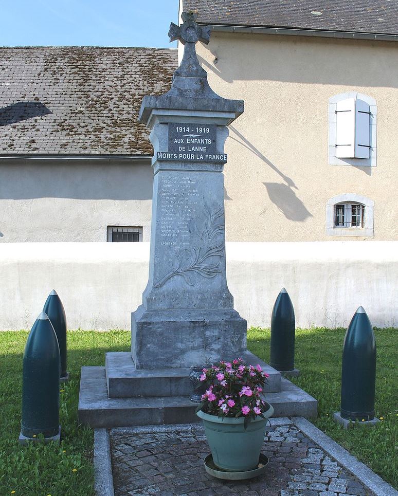 Monument Eerste Wereldoorlog Lanne