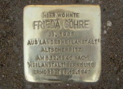 Stolperstein Körnerstraße 26