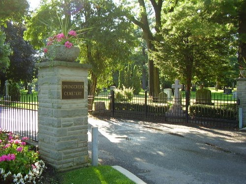 Commonwealth War Graves Spring Creek Cemetery #1