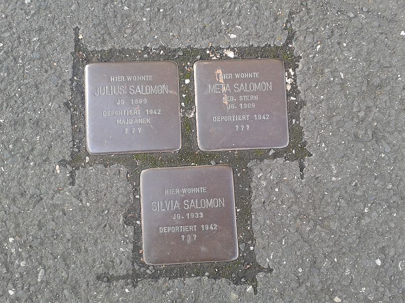 Stolpersteine Austrae 12