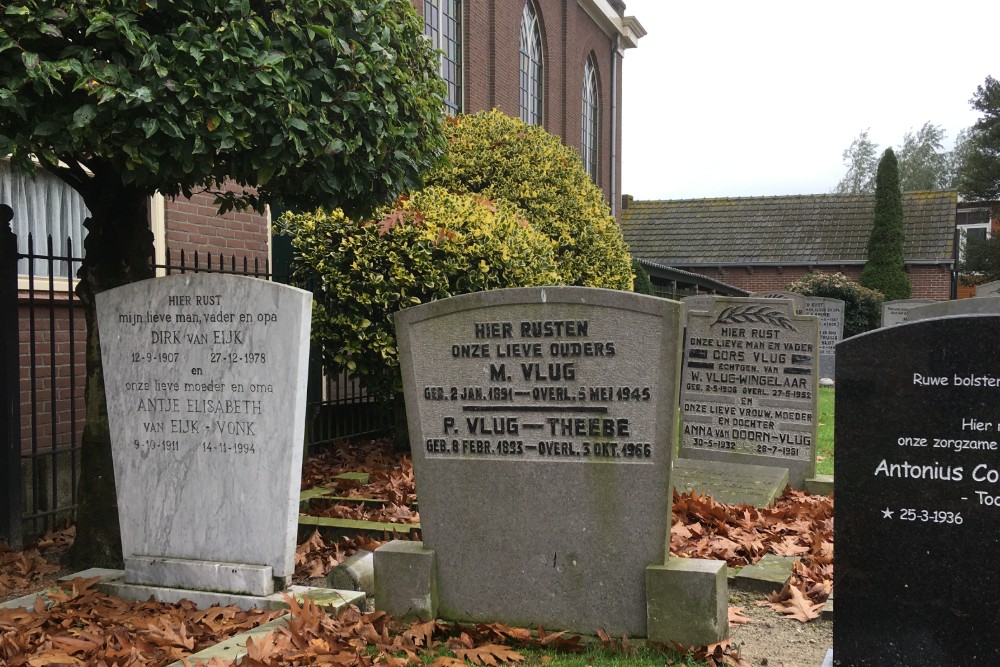 Dutch War Grave Dutch Reformed Cemetery Oud-Loosdrecht