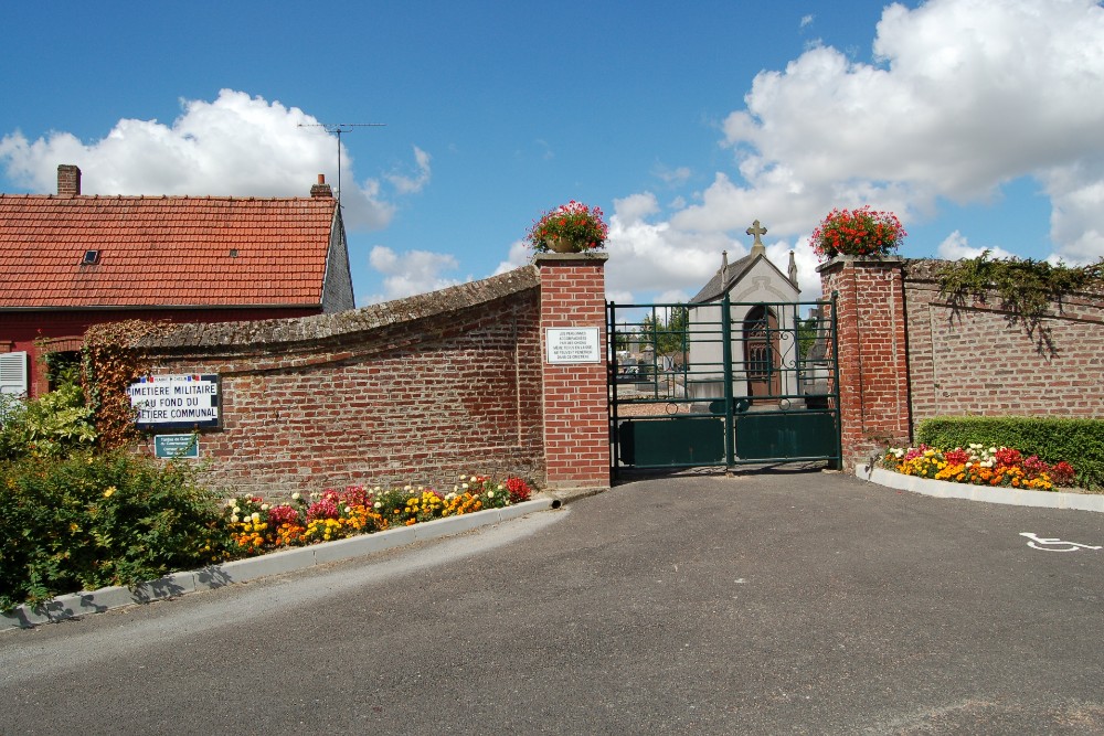 Commonwealth War Graves Bray-sur-Somme