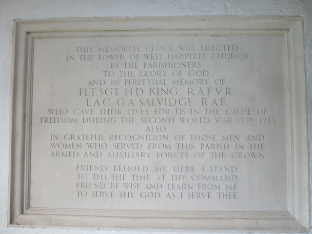 War Memorial St. Mary Church West Harptree #2