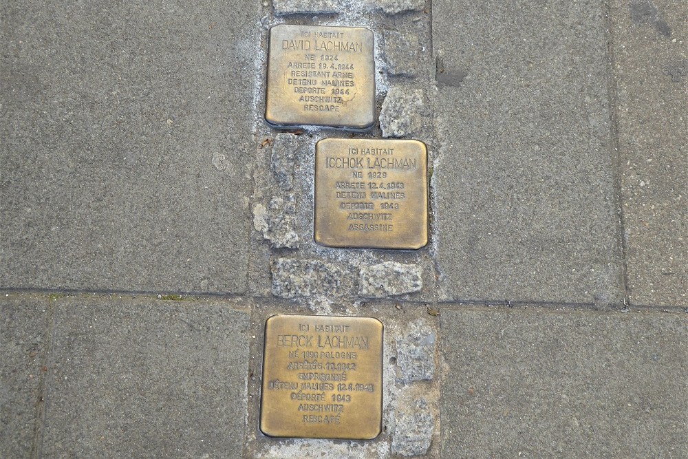 Stolpersteine Rossinistraat 56 #1