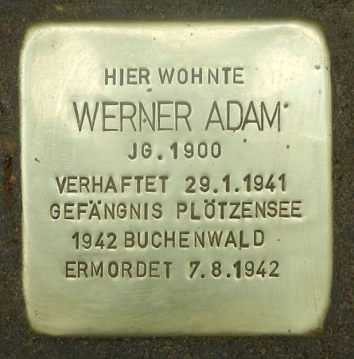 Stolperstein Haselhorster Damm 16 #1