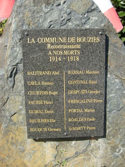 War Memorial Bouzis #2