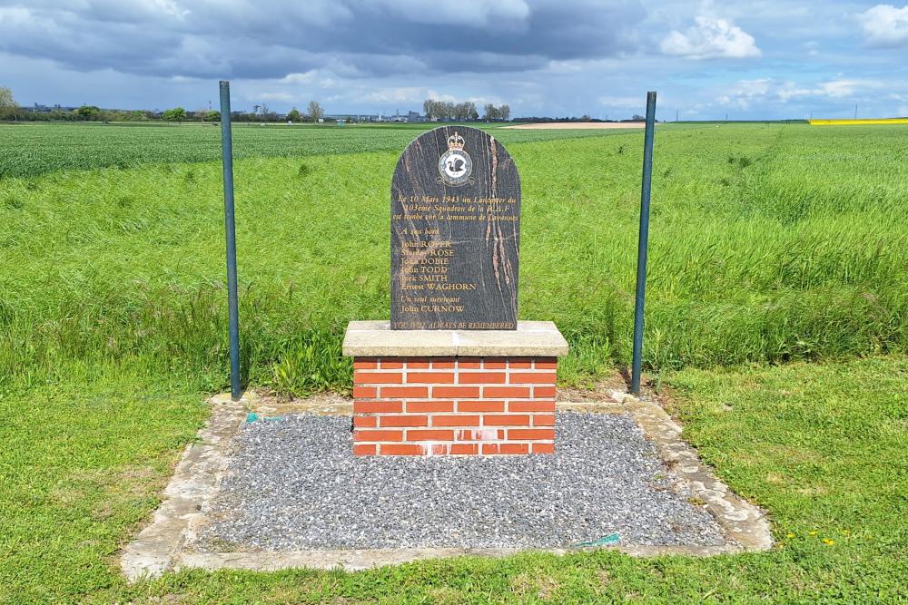 Memorial Crash RAF 10-03-1943 Lavannes