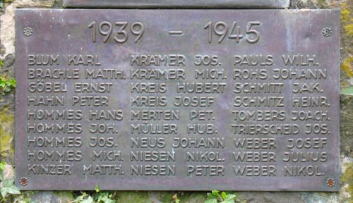 War Memorial Büscheich #3