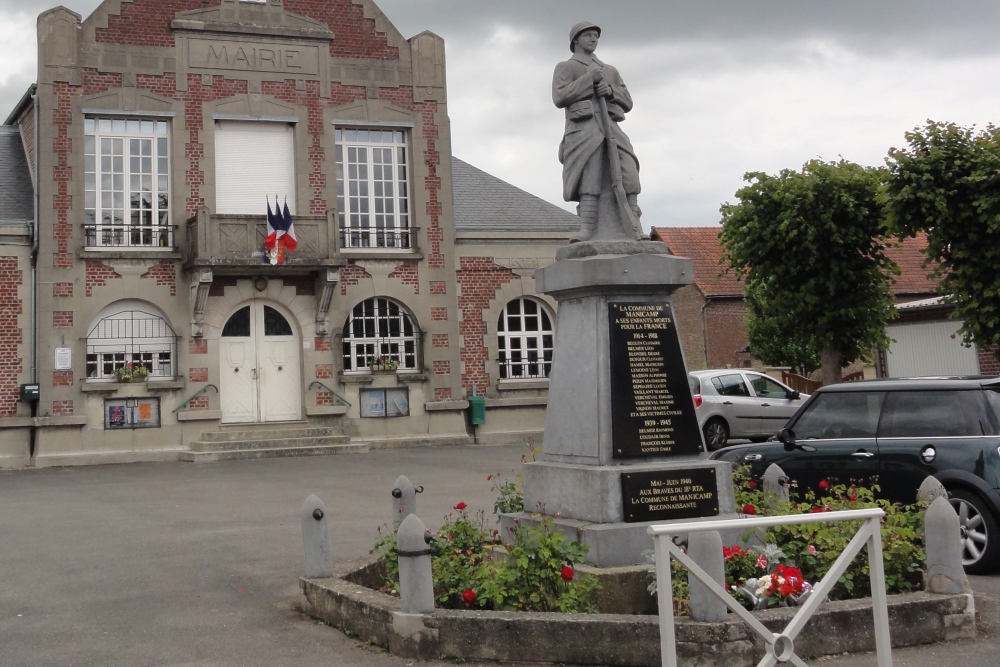 Oorlogsmonument Manicamp