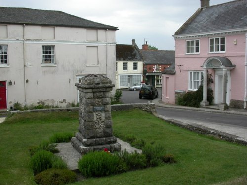Oorlogsmonument Cerne Abbas #1
