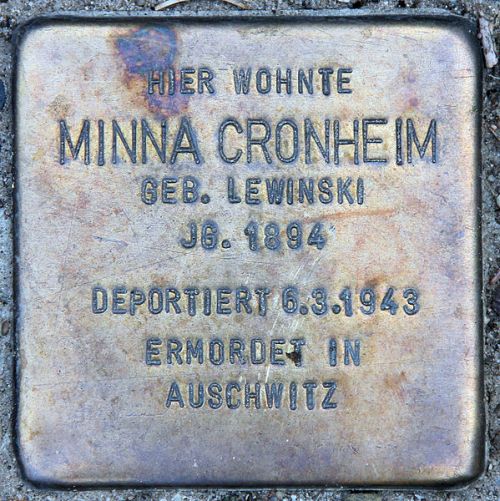 Stolpersteine Waldowallee 37 #2