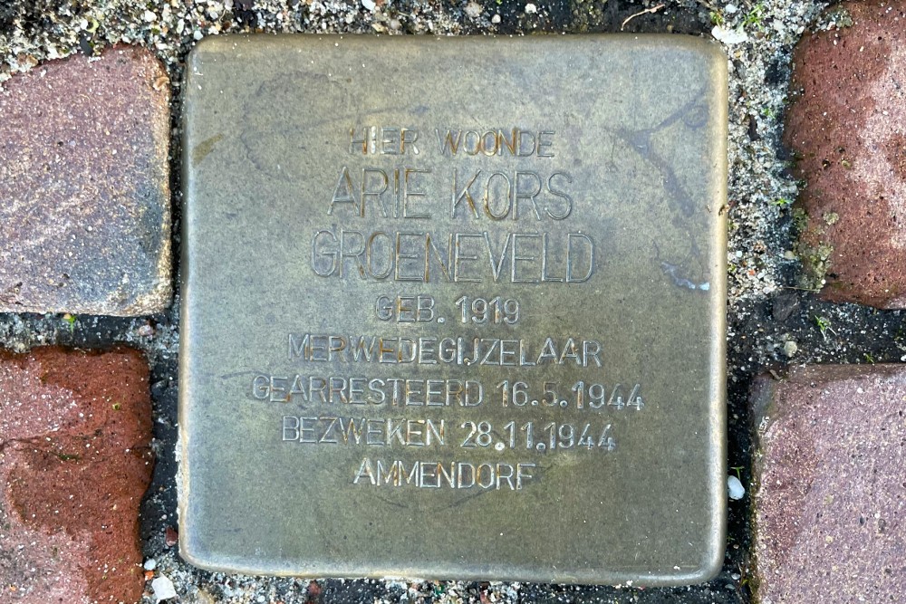 Stolperstein Rivierdijk 256