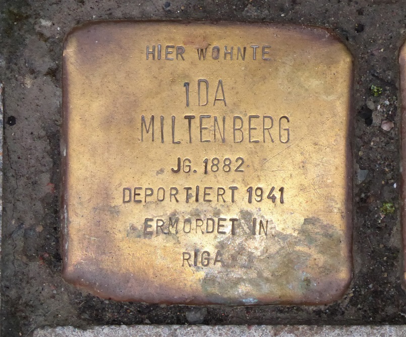 Stumbling Stones Maximilianstraße 38 #2