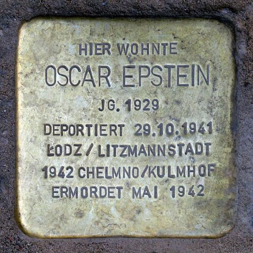 Stolpersteine Choriner Strae 46 #4